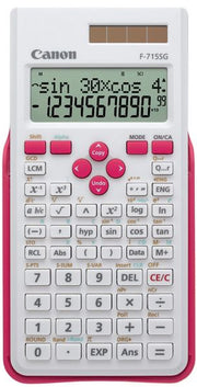 F-715SG white+pink/Scientific Calculator