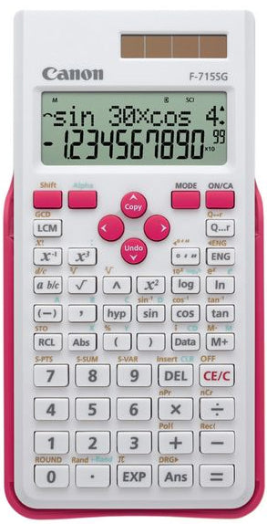 F-715SG white+pink/Scientific Calculator