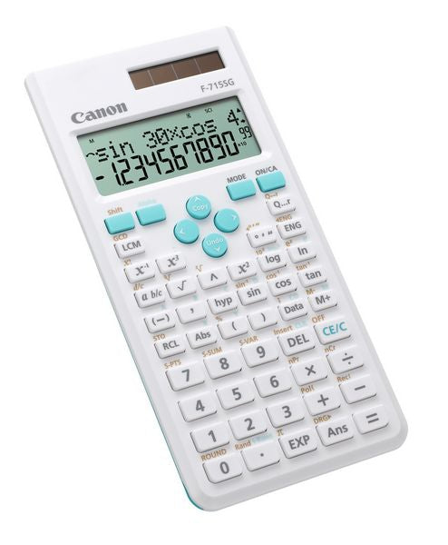 F-715SG white+blue/Scientific Calculator