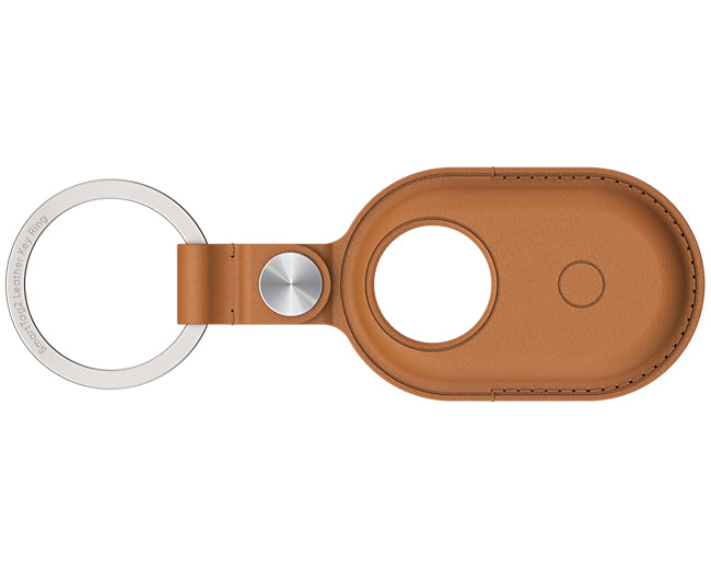 Galaxy SmartTag2 leather key case brown