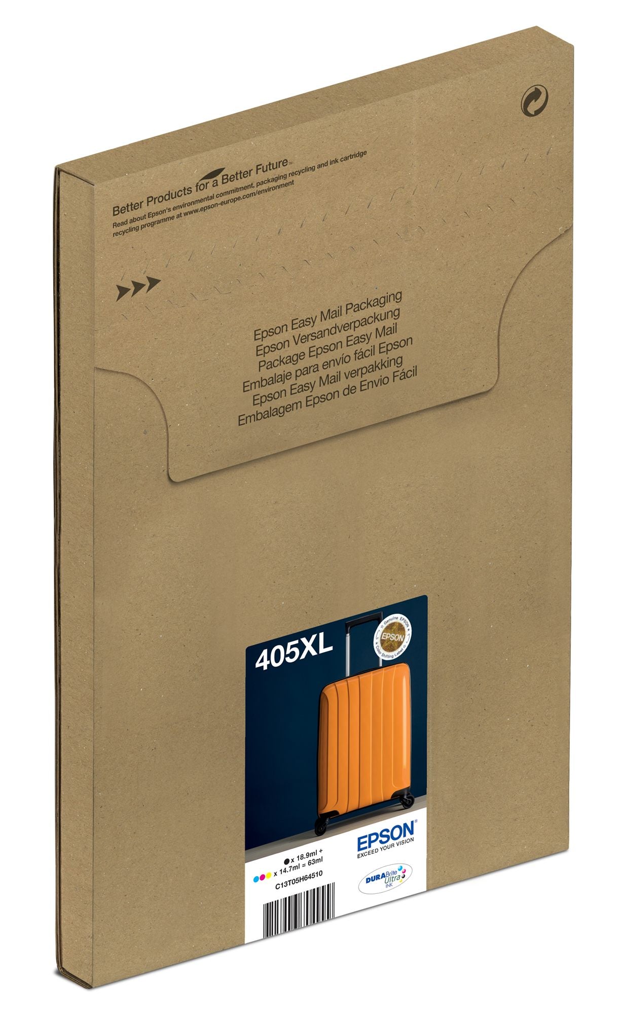 EPSON 2LB Multipack 4colours 405XL EasyMail