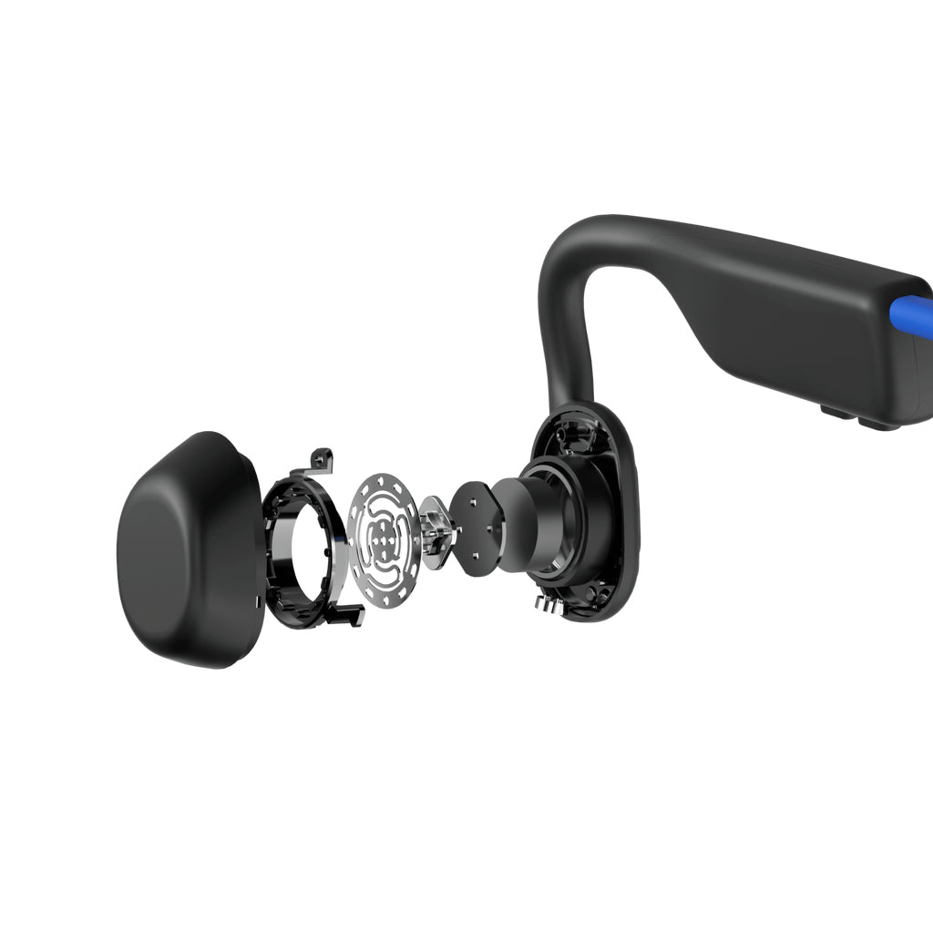 SHOKZ Casque sans-fil à conduction osseuse OpenMove - Bluetooth - Bleu
