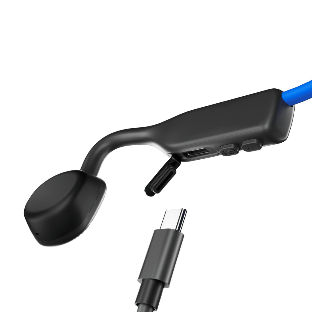 SHOKZ Casque sans-fil à conduction osseuse OpenMove - Bluetooth - Bleu