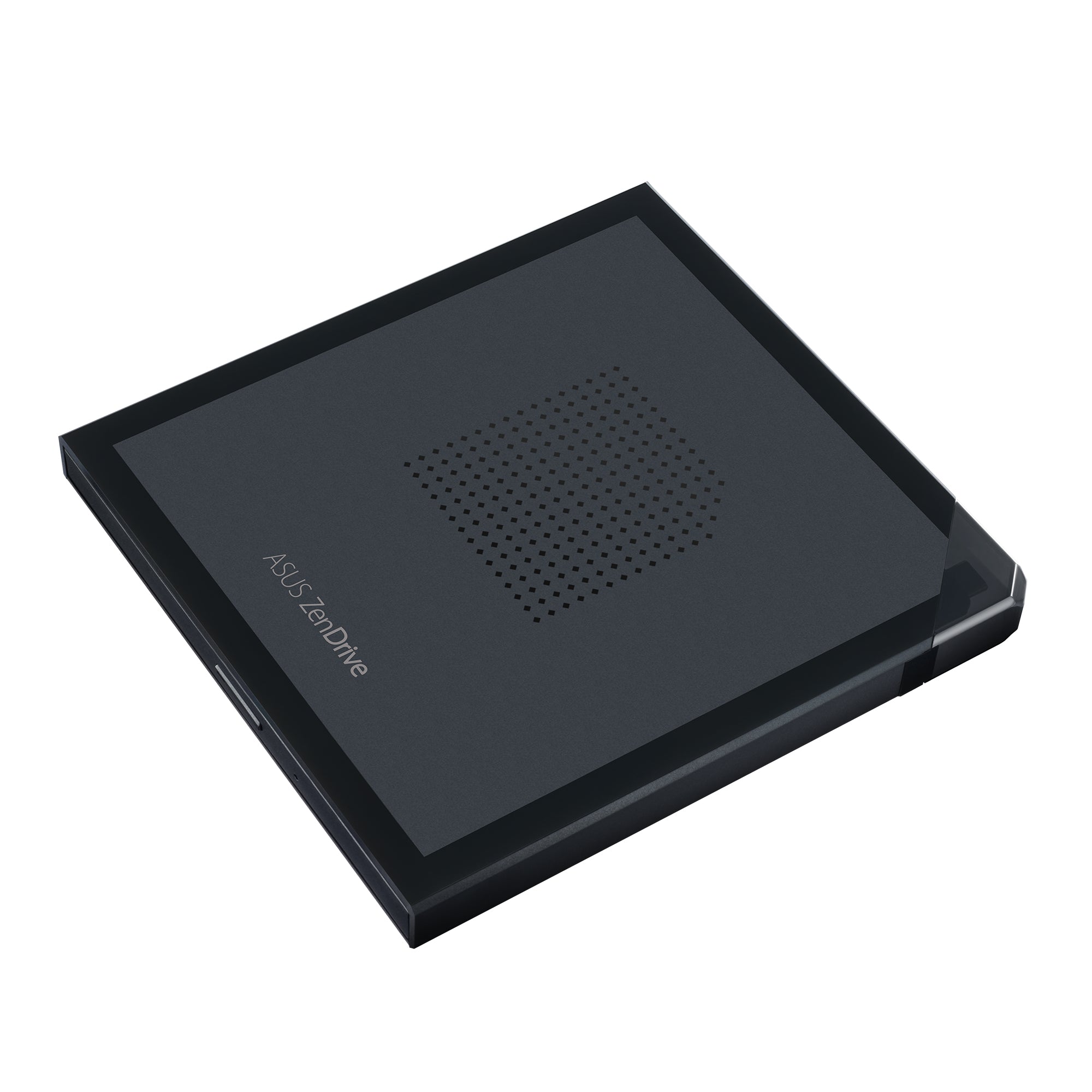 ASUS ZenDrive V1M USB-C external DVD Writer with built-in cable-storage design M-DISC support Backup SW Black