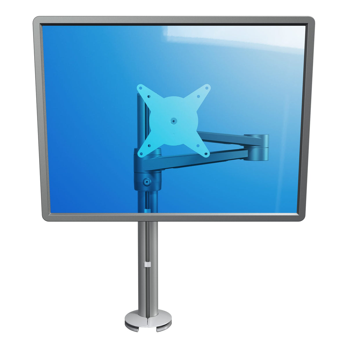 DATAFLEX Bras à fixer / pincer Viewlite 58122 - 1 écran