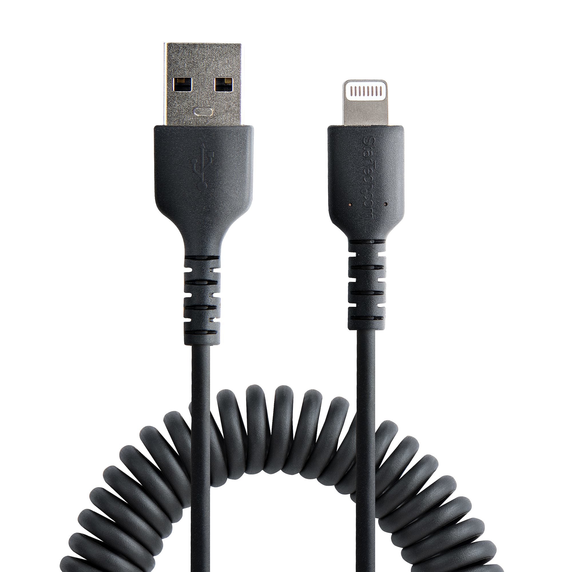 50cm/20in USB to Lightning Cable Coiled