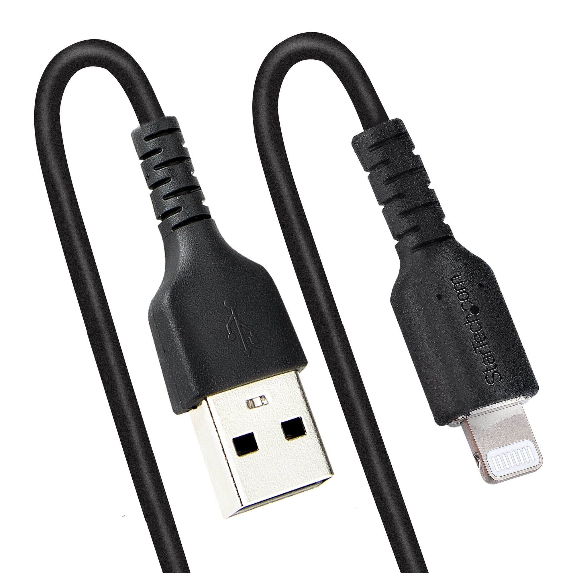 50cm/20in USB to Lightning Cable Coiled