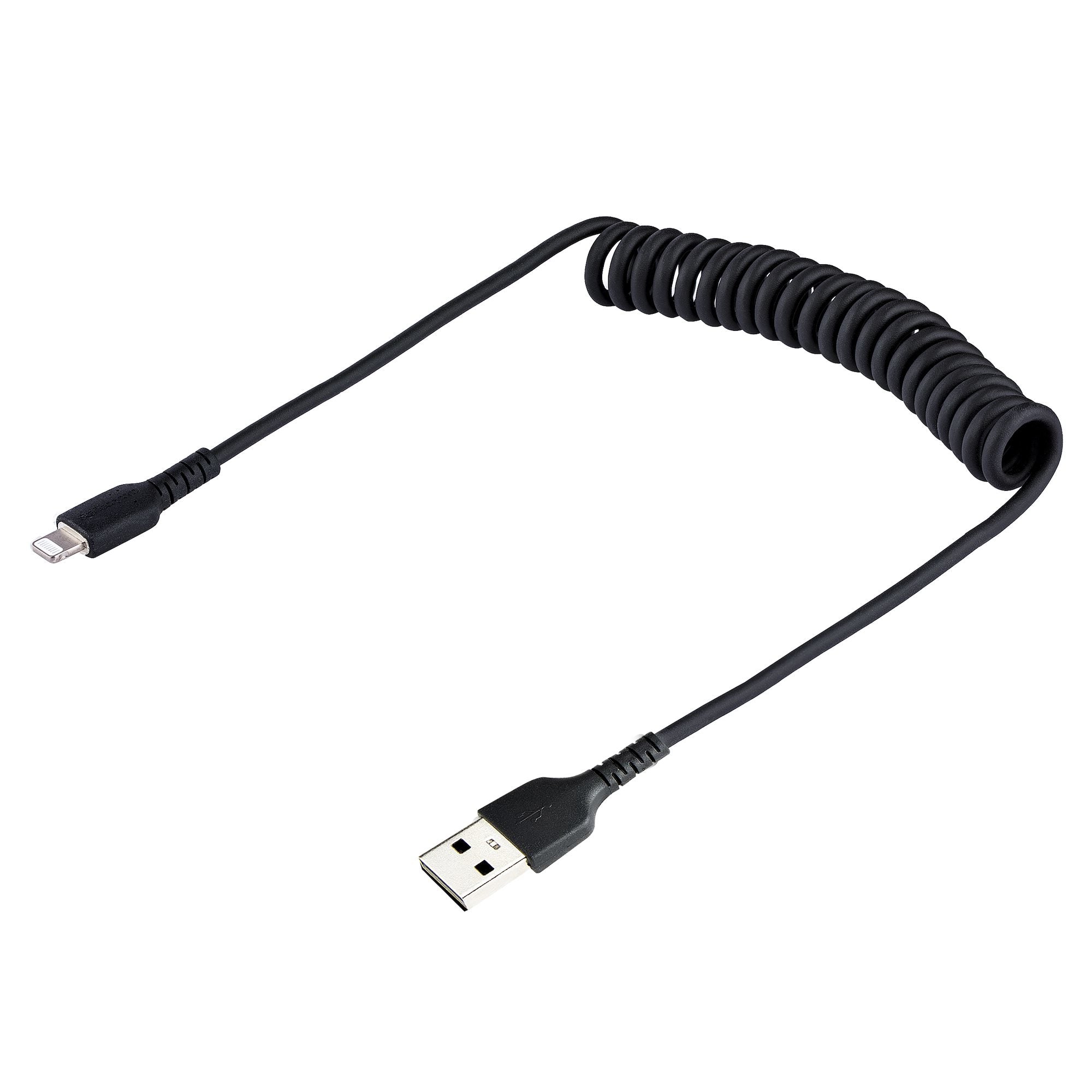 50cm/20in USB to Lightning Cable Coiled
