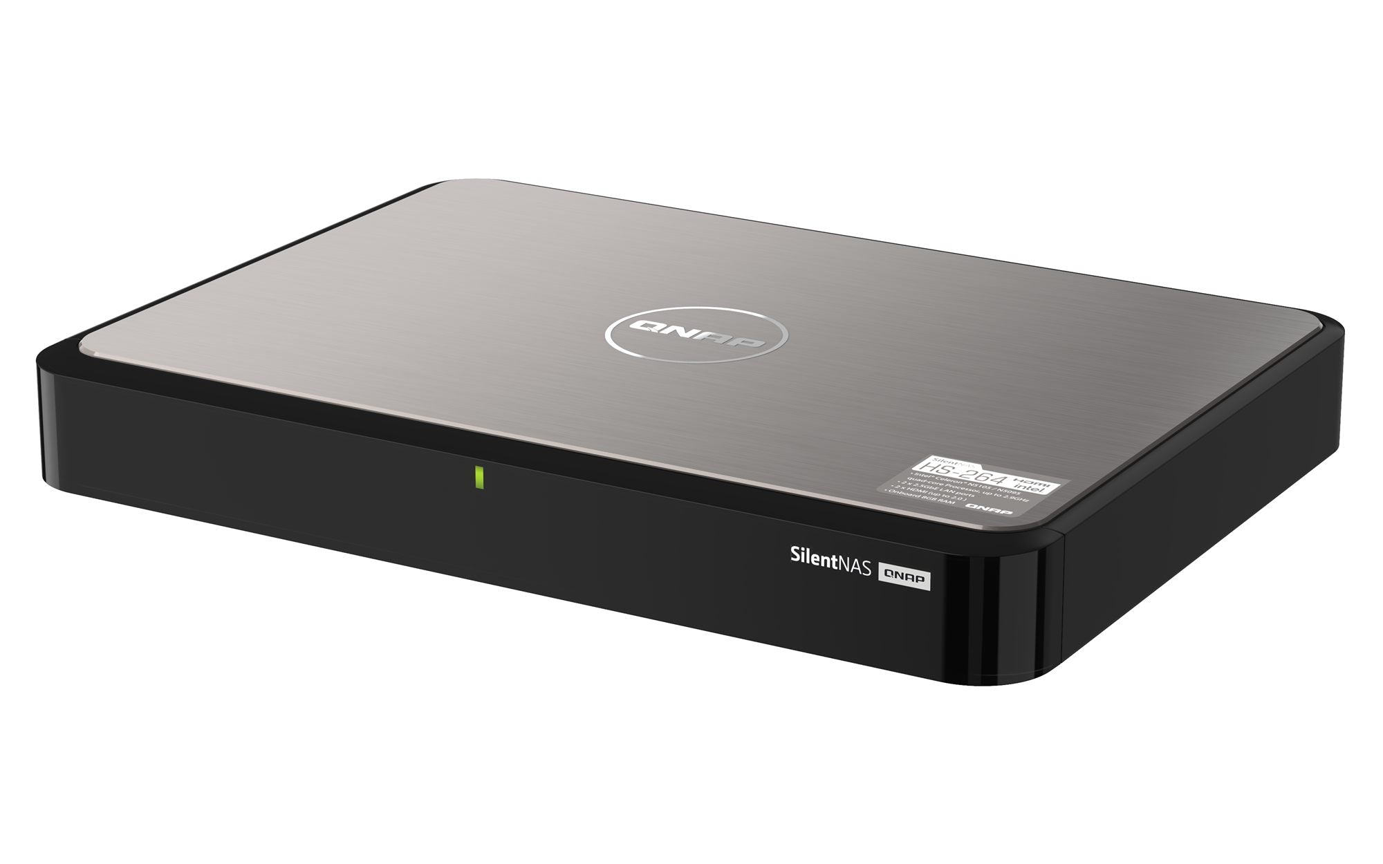 QNAP NAS 2-bay fanless desktop NAS