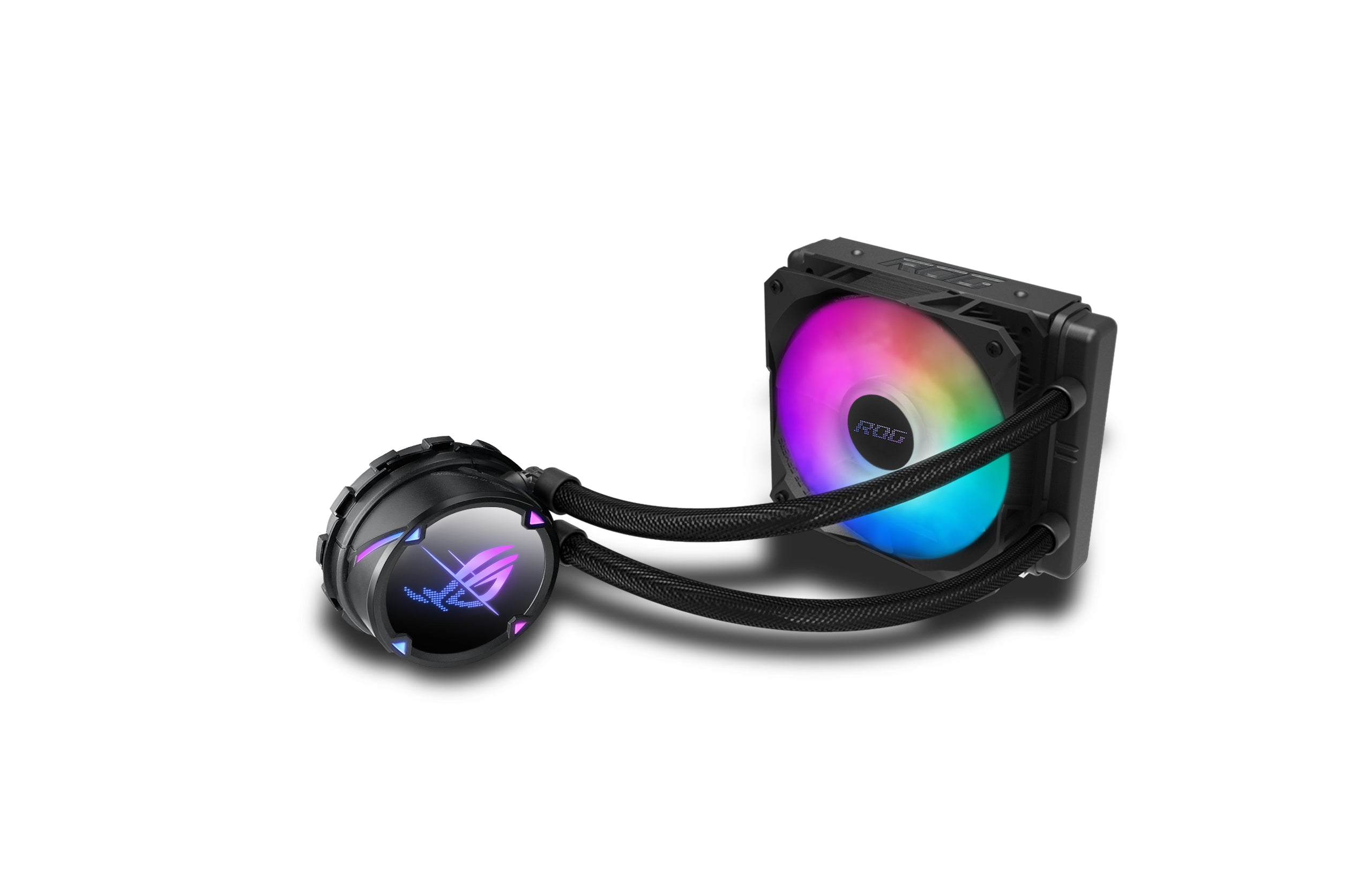 ASUS ROG Strix LC II 120 ARGB all-in-one liquid CPU cooler with Aura Sync