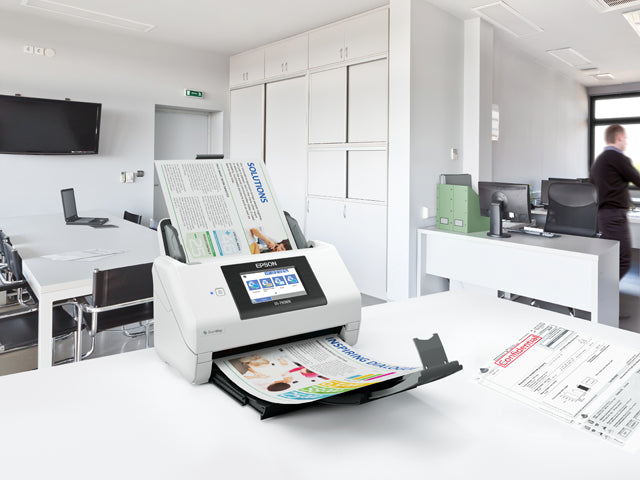 EPSON WorkForce DS-790WN Document scanner Duplex A4 600x600dpi 45ppm mono/45ppm colour ADF 100sheets 7000scans/d USB 3.0 Wi-Fi