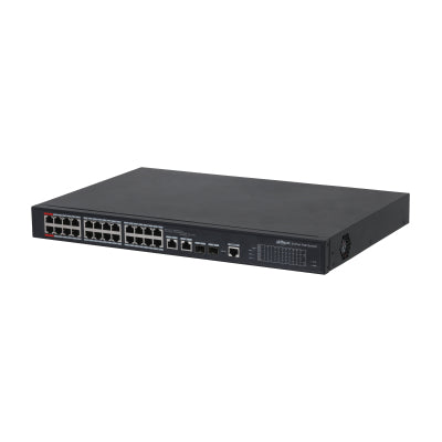 Dahua PFS4226-24ET-360-V3 Switch PoE géré 24 ports 100 Mbps + 2 ports Gigabit