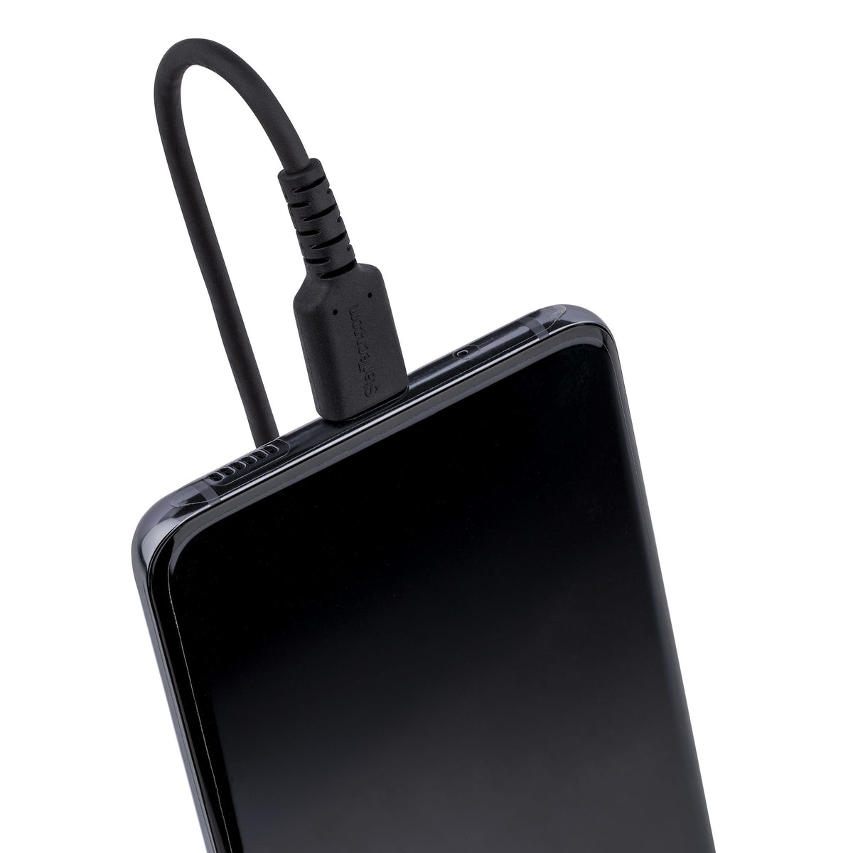 20in USB A to C Charging Cable Coiled