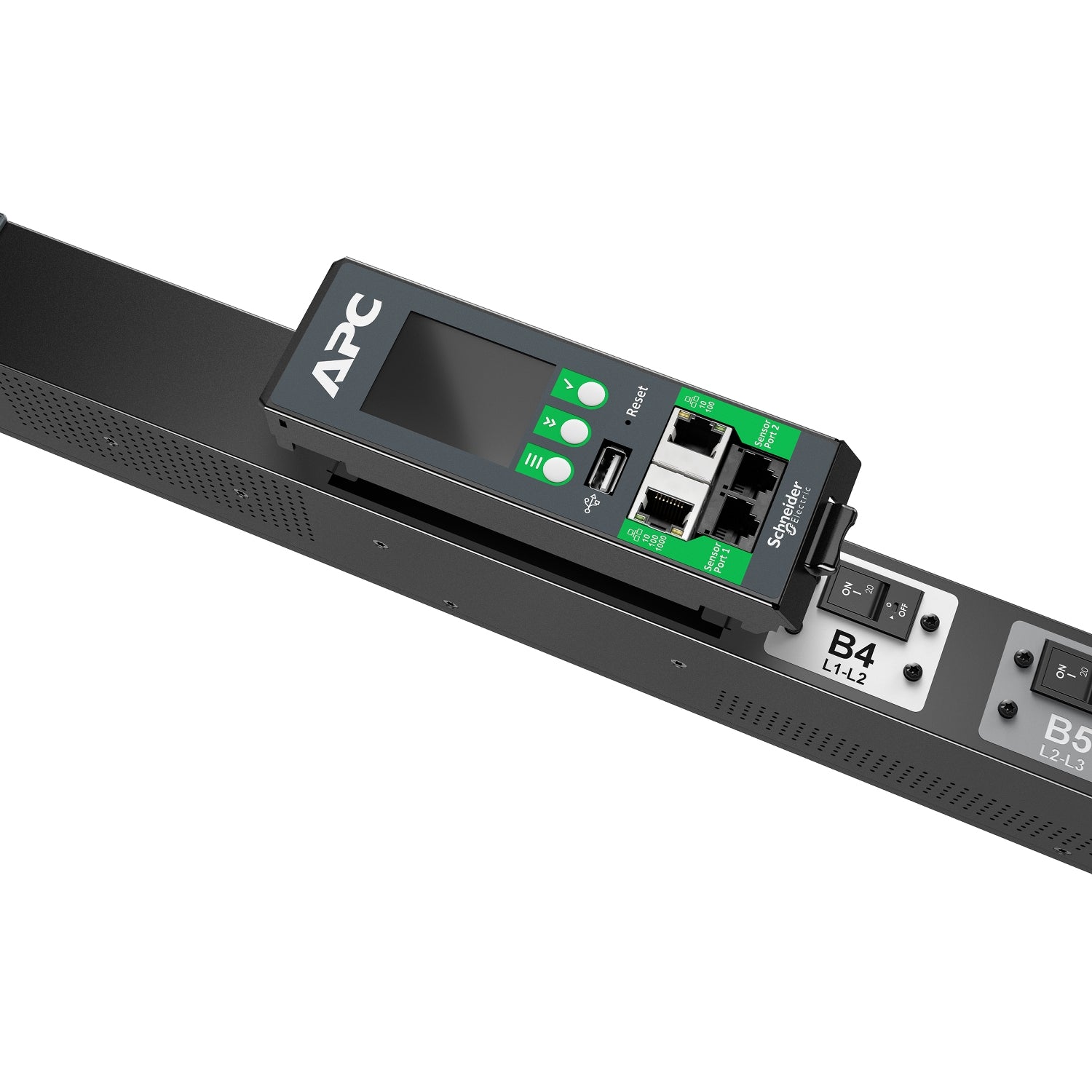 APC NetShelter Rack PDU Advanced Switched Metered Outlet 34.6kW 3PH 415V 60A 560P6 42 Outlet