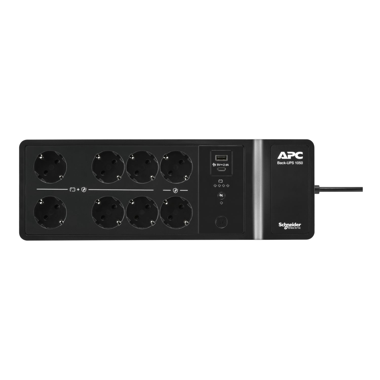APC Back-UPS UPS wall mountable / surface mountable AC 230V 600Watt 1050VA output connectors 10