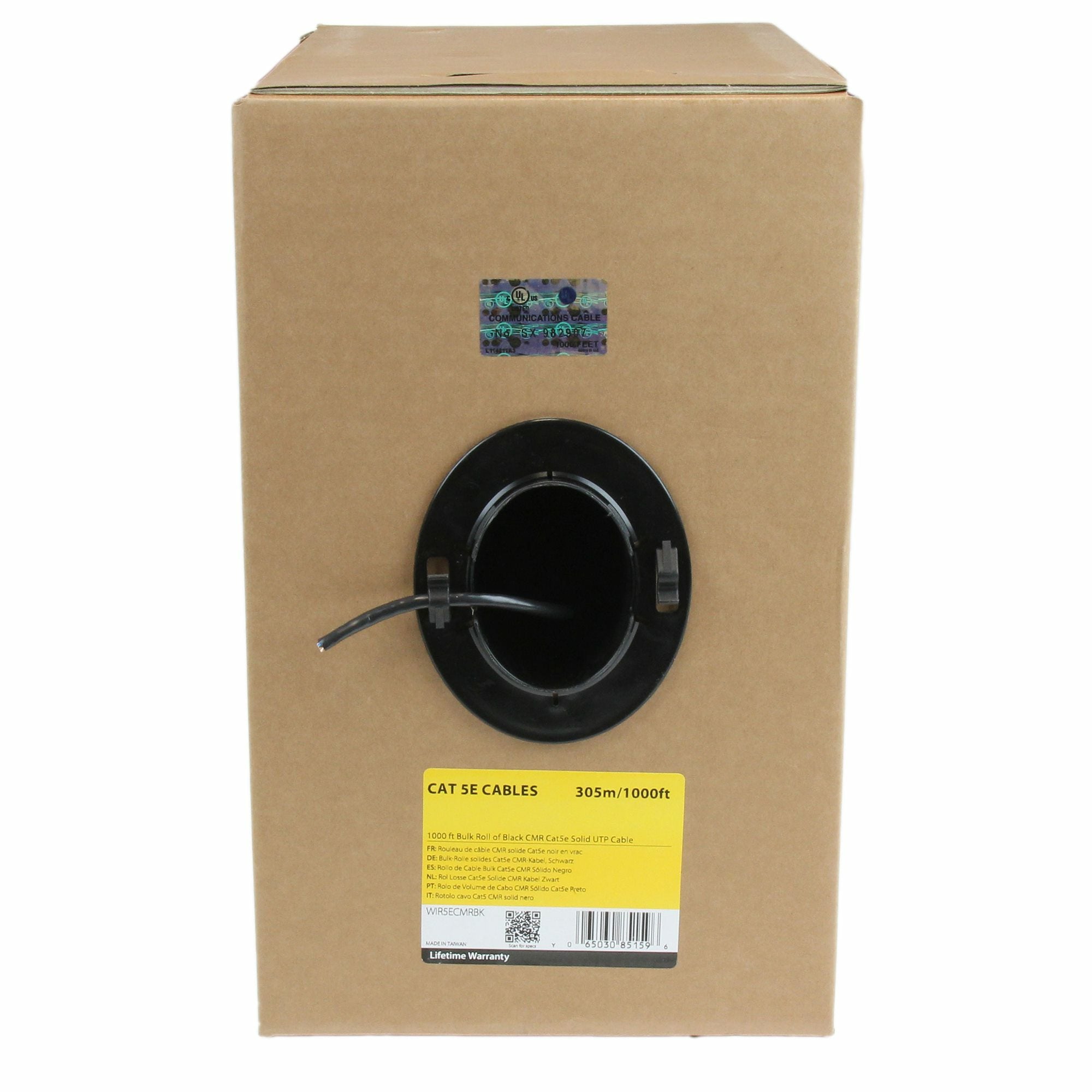 1000ft Bulk Roll Solid Cat5e Riser Cable