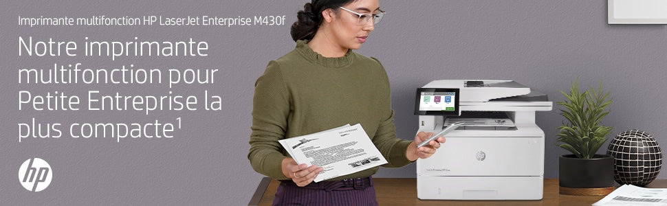 HP LaserJet Enterprise MFP M430f MFP Mono laser 216x297mm A4 38ppm Copy 40ppm Print 350sheets USB LAN