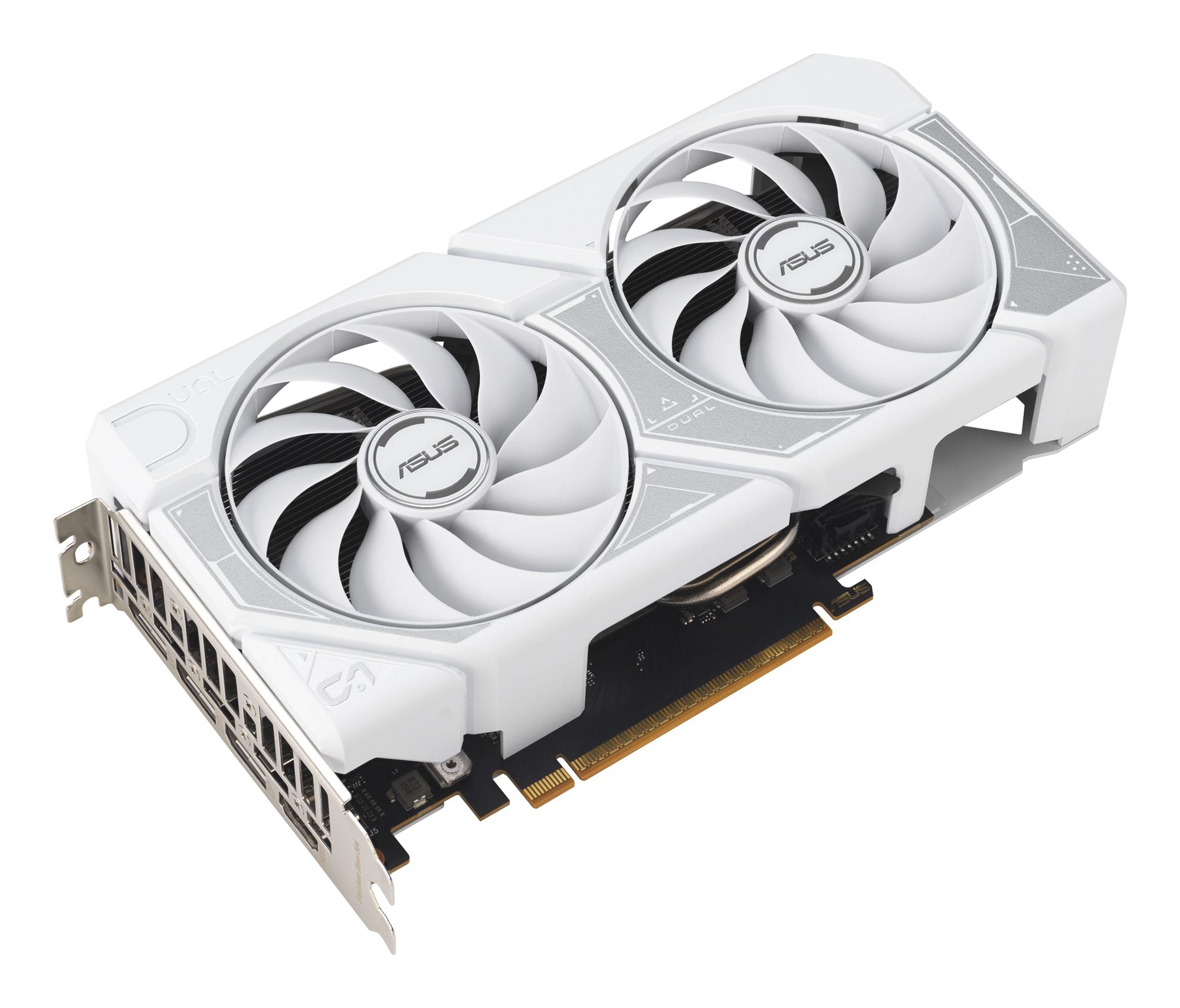 ASUS DUAL RTX 5060 OC 8Go GDDR7 3xDP 1xHDMI WHITE