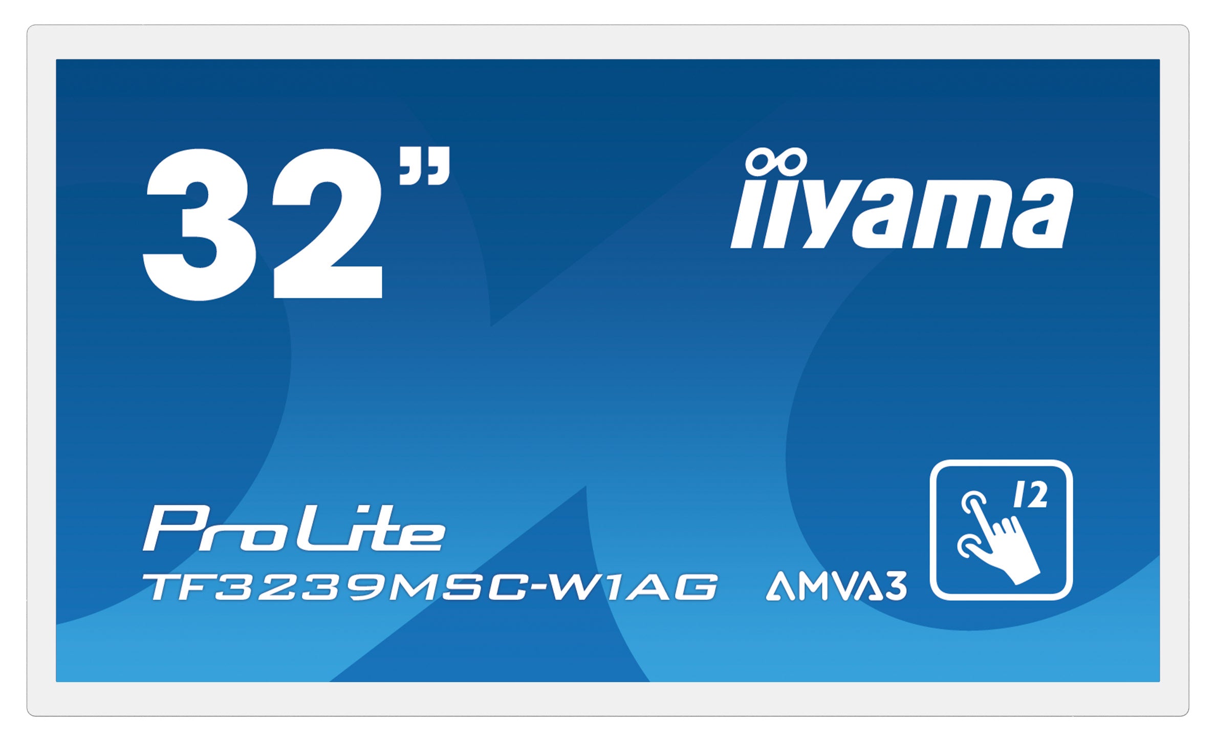 Iiyama 43in PCAP Large Format Display White