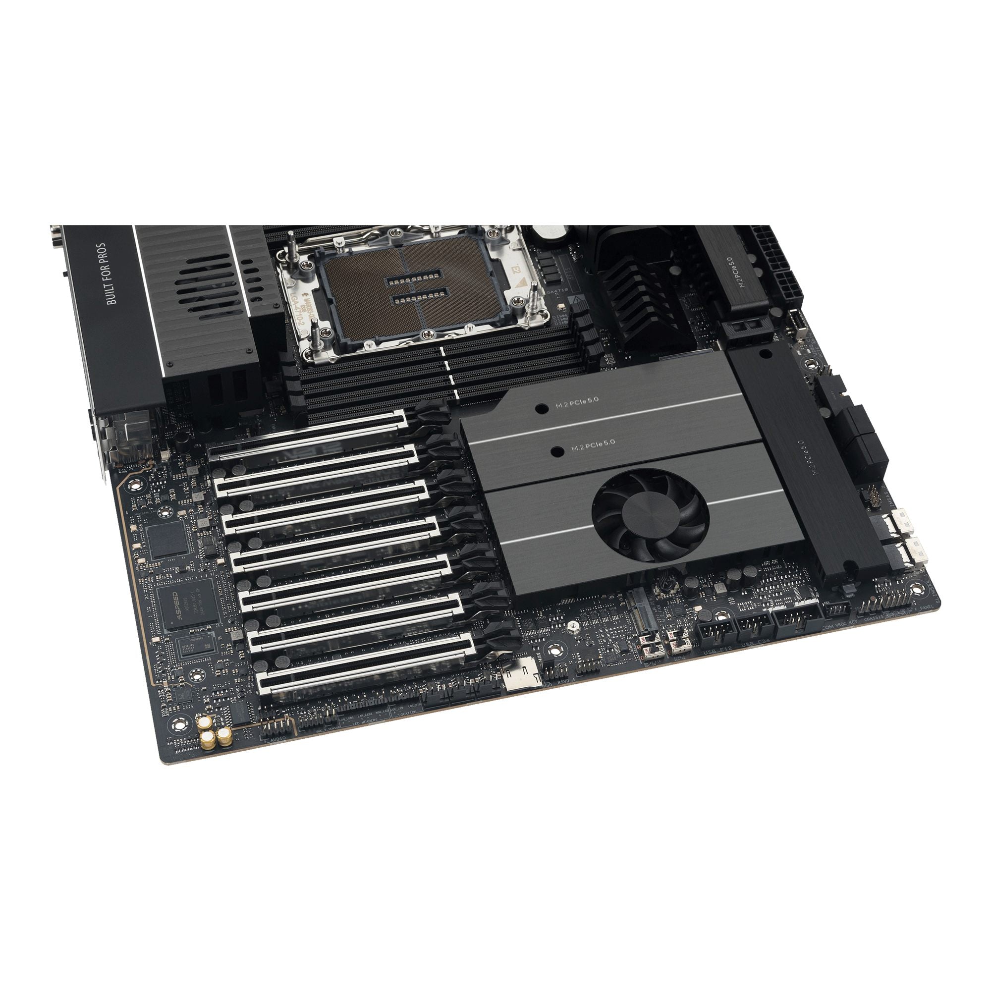 ASUS PRO WS W890E-SAGE SE LGA4710-2 EEB workstation motherboard 8xDDR4 7xPCIe 5.0 4xM.2 4xSATA