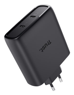 TRUST Chargeur GaN USB-C 100W à 2 ports MAXO
