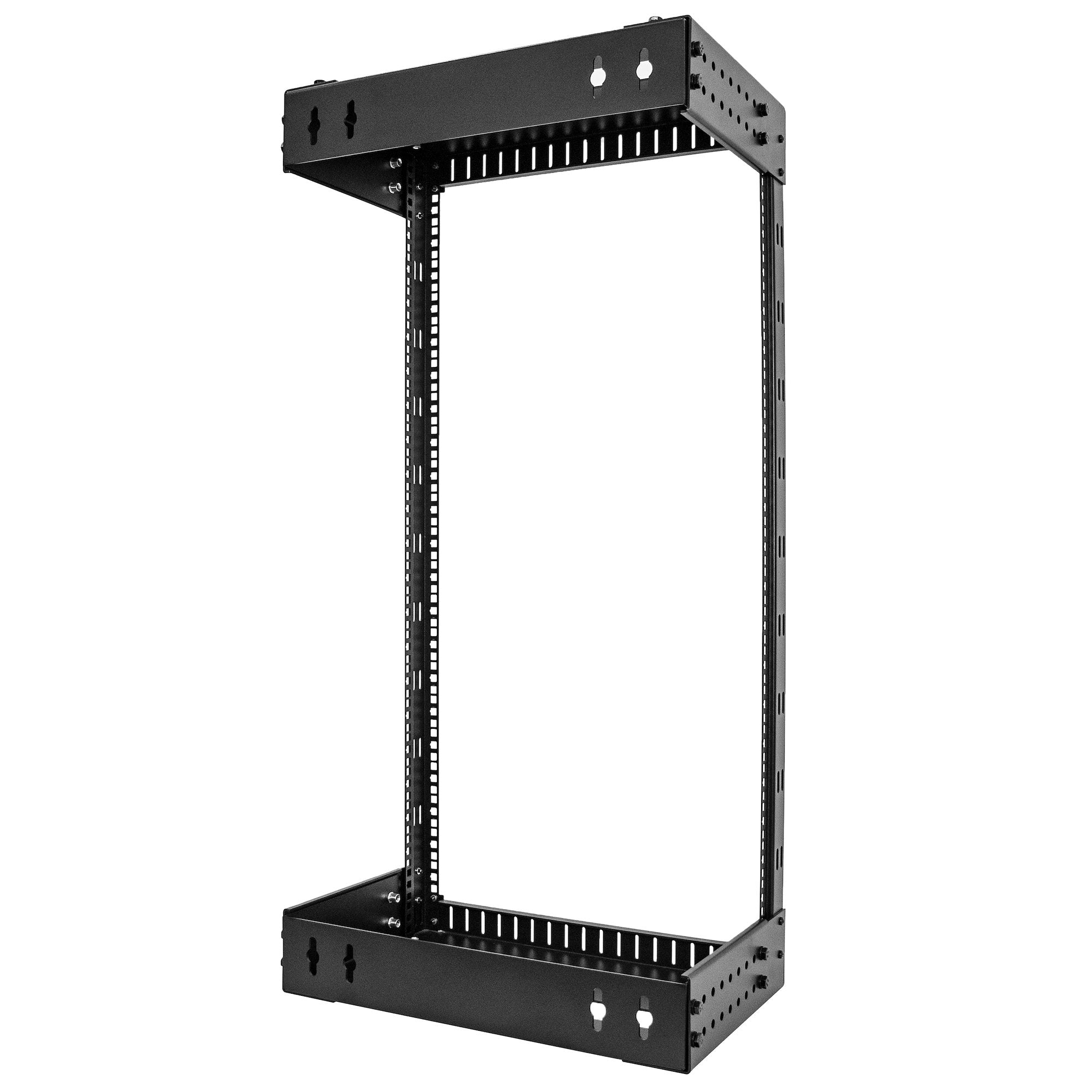 21U Wall Mount Network Rack Adj 12-20in