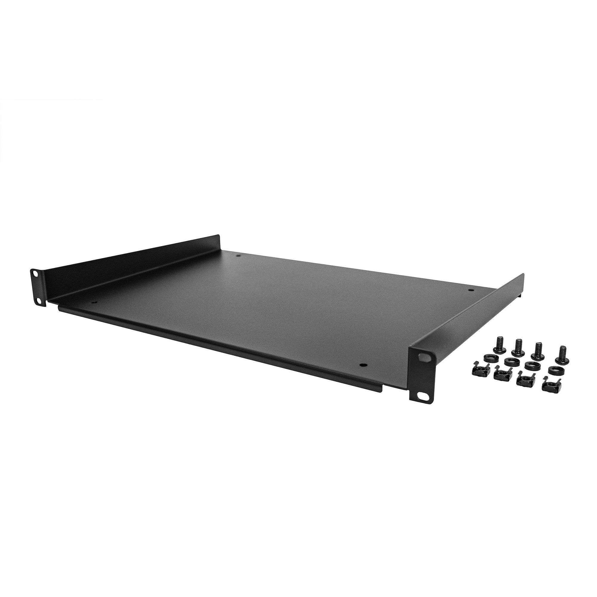 1U 19" Wide Server Rack Shelf - 12" deep