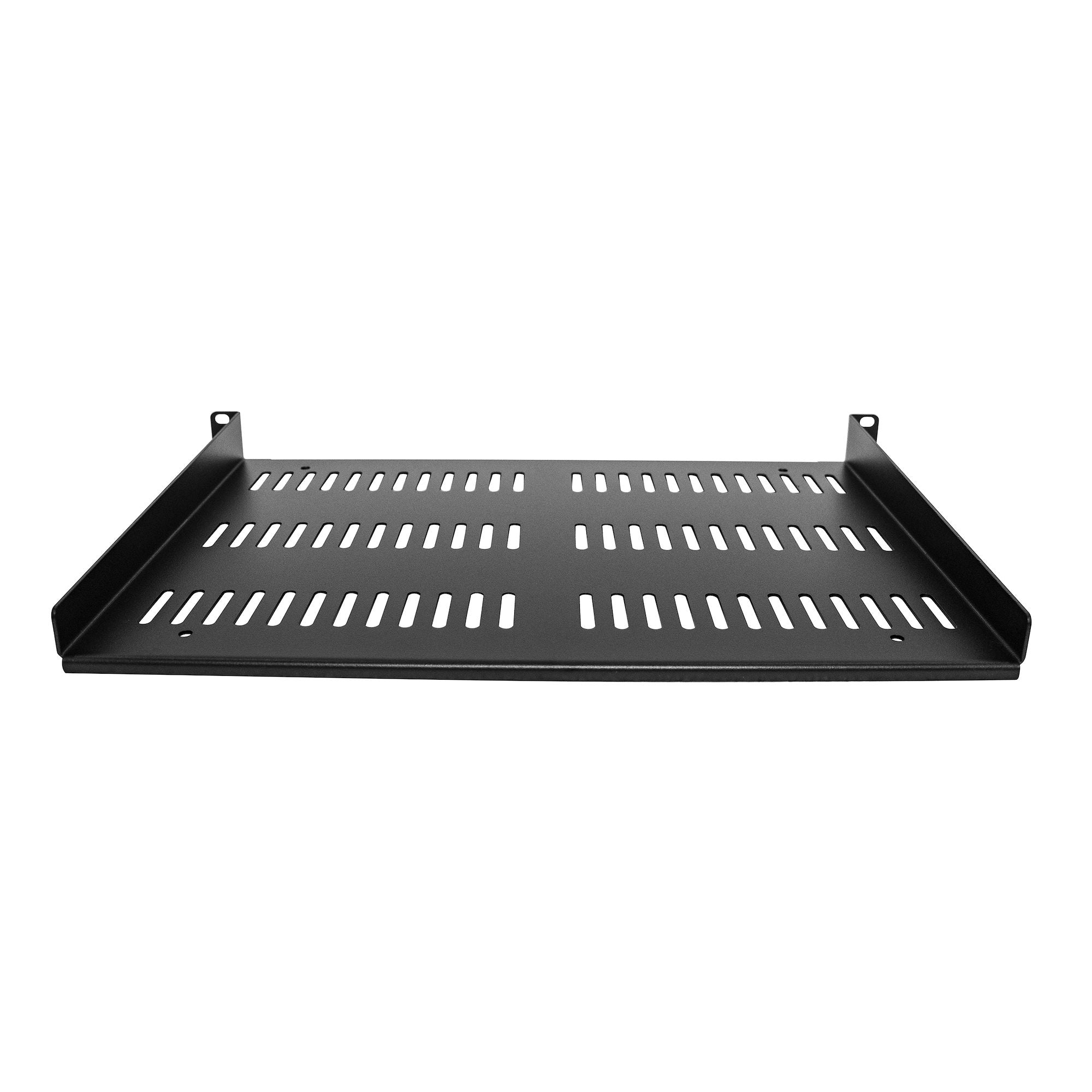1U Vented Server Rack Cabinet Shelf 12in