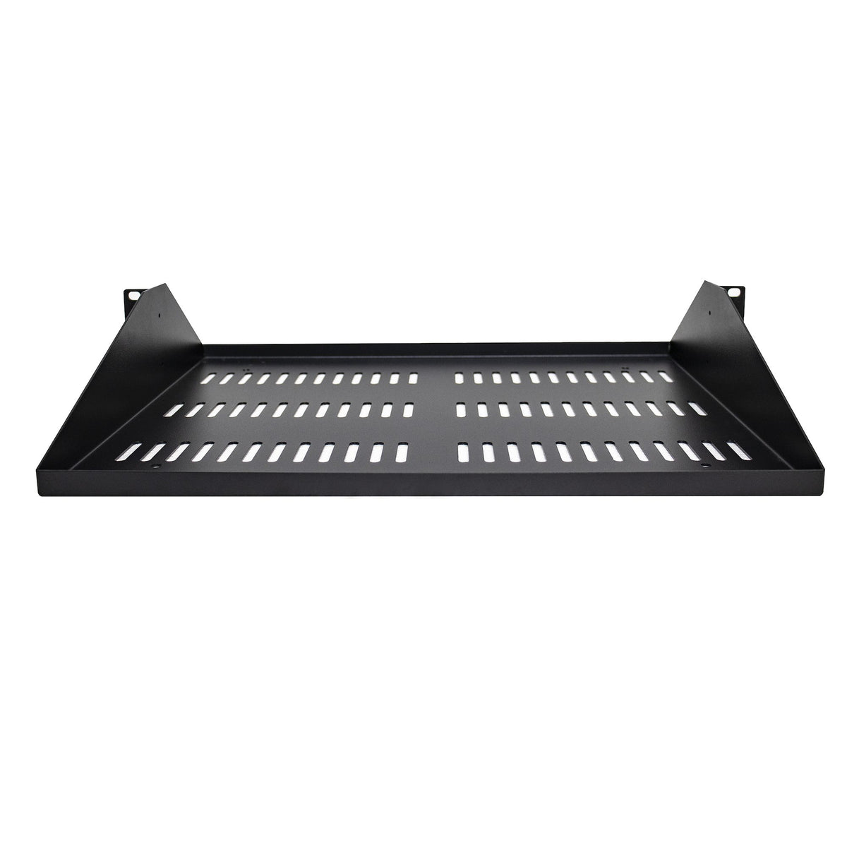 2U Vented Server Rack Cabinet Shelf 14in