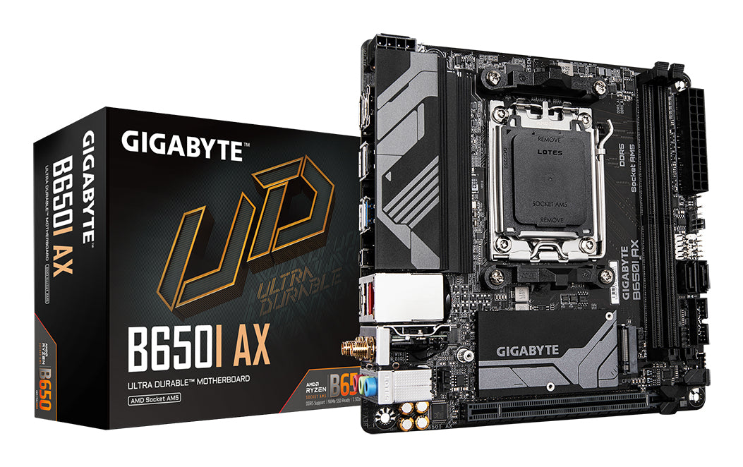GIGABYTE B650I AX carte mere AMD B650 Emplacement AM5 mini ITX