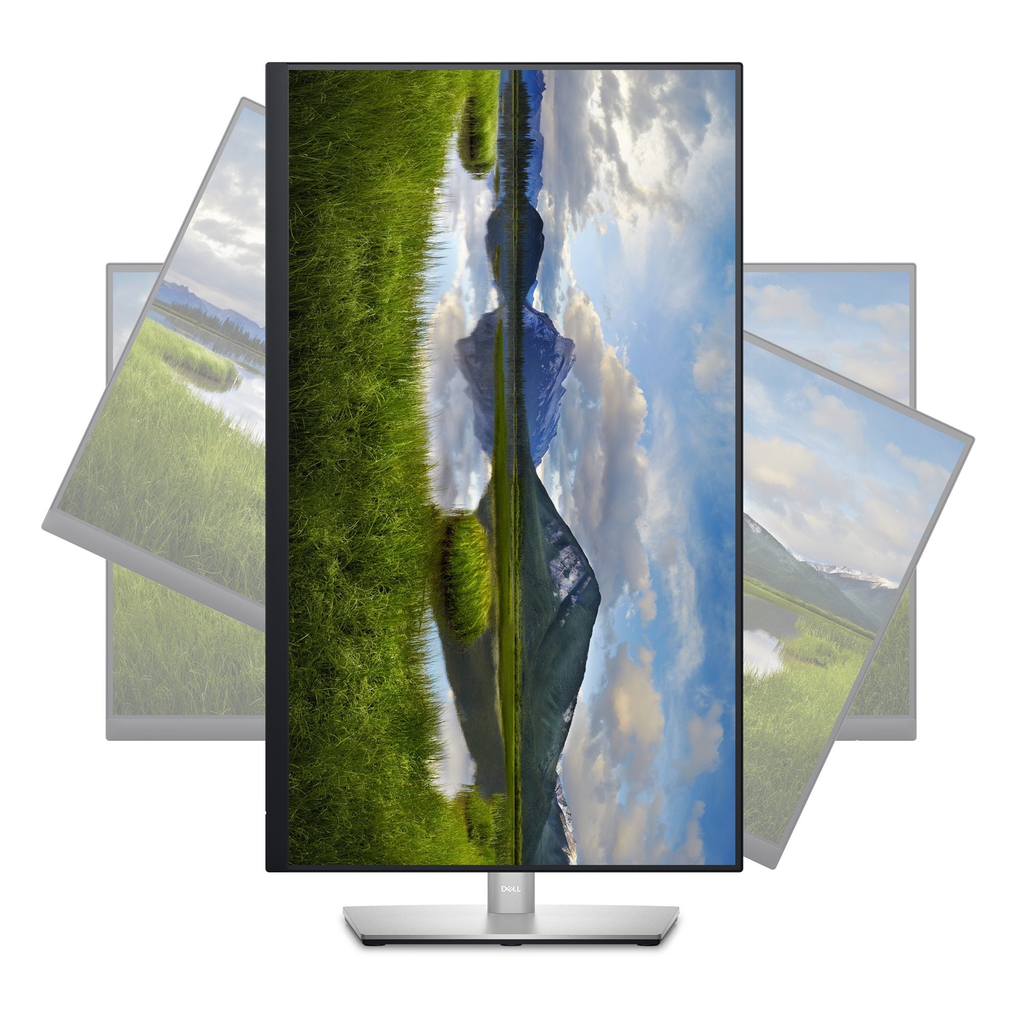"DELL P Series P2723QE 68,6 cm (27"") 3840 x 2160 pixels 4K Ultra HD LCD Noir, Argent"