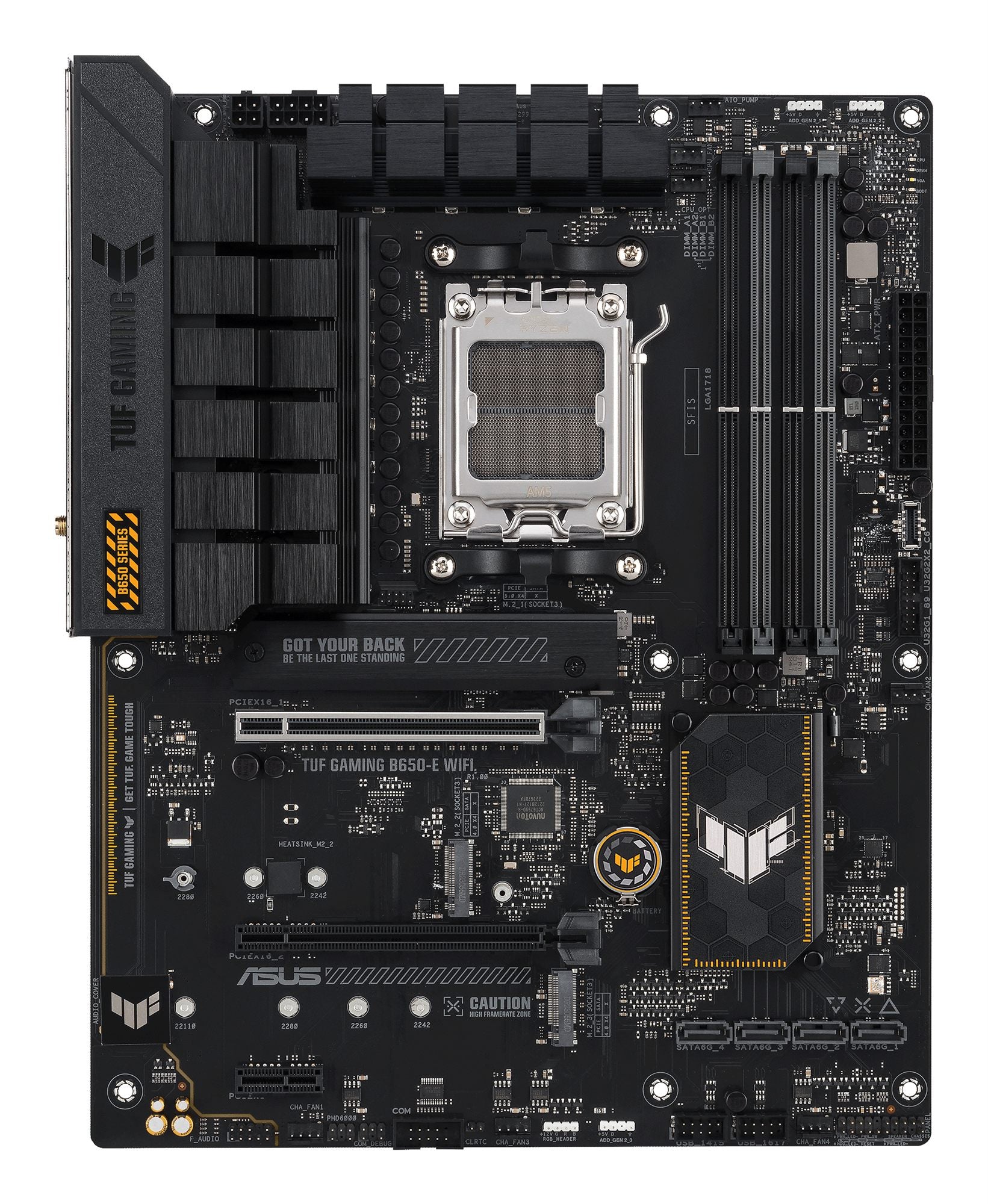 ASUS TUF GAMING B650-E WIFI AM5 4xDDR5 ATX 4xSATA MB 1xHDMI 1xDP 3xM.2
