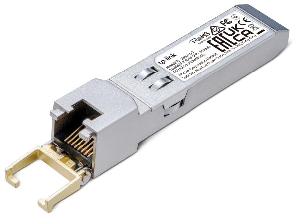 TP-LINK 10GBASE-T RJ45 SFP+ Module 10Gbps RJ45 Copper