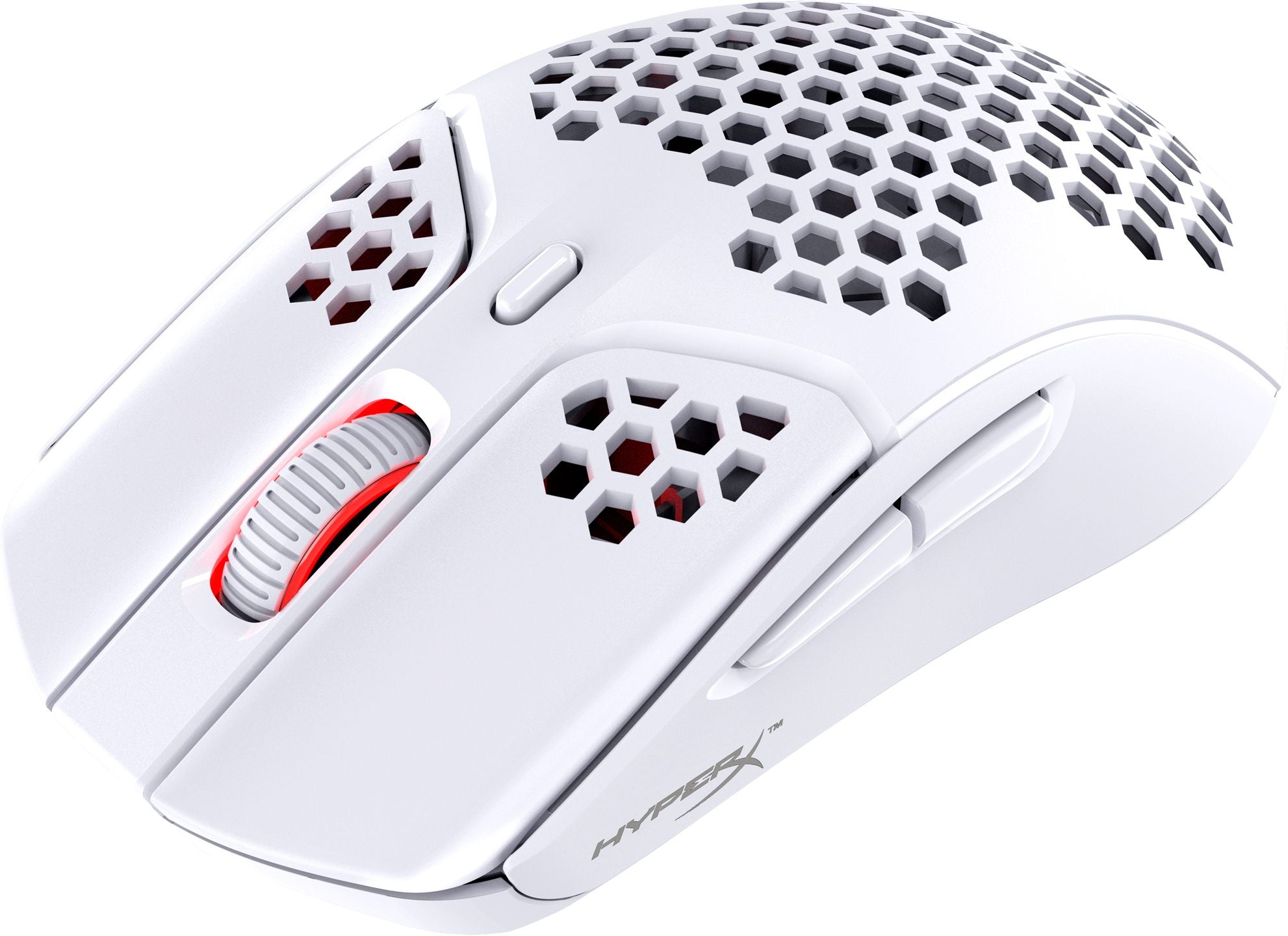 Souris de jeu sans fil HyperX Pulsefire Haste - Pixart PAW 3335 16000 DPI 61g blanche