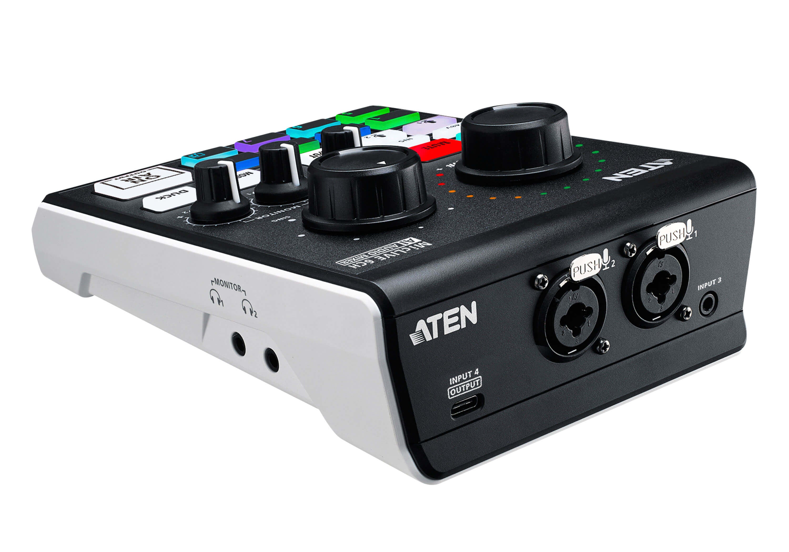 ATEN UC8000 6 canaux 20 - 20000 Hz Noir, Gris