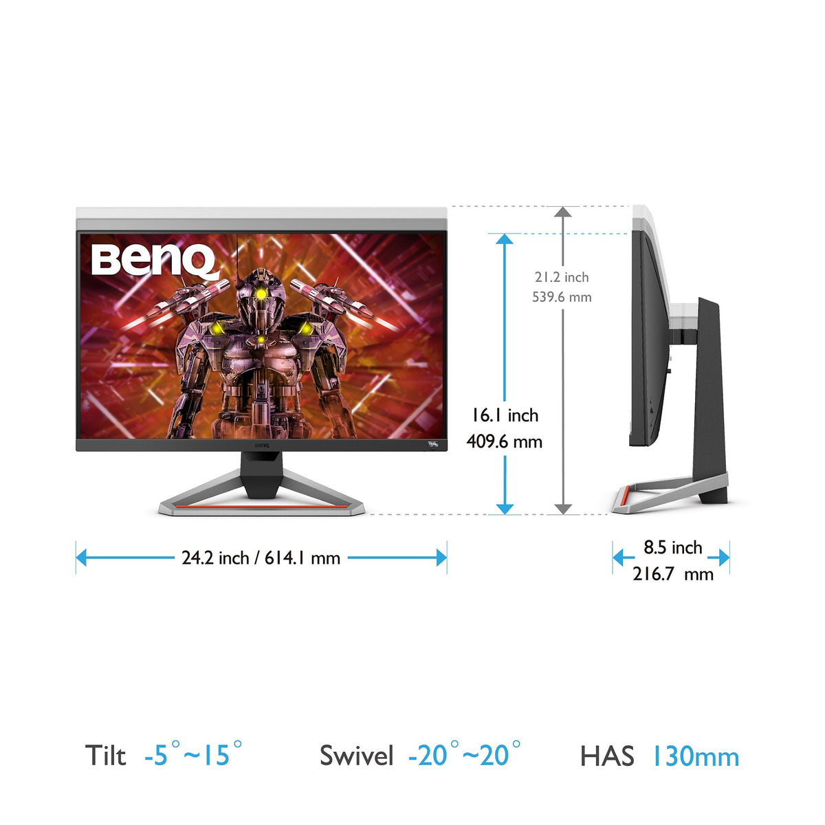 BenQ MOBIUZ EX271U 27" LED IPS UltraHD 4
