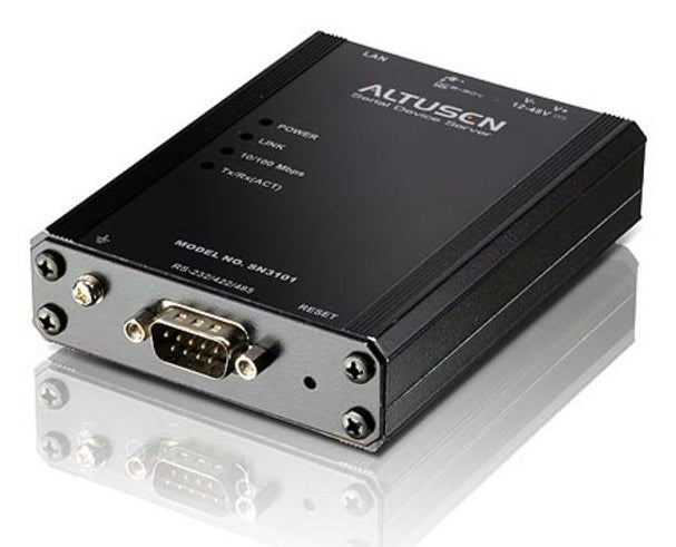 ATEN SN3101 SERVEUR DE PORT SERIE RS-232/422/485 DB9 OVER IP