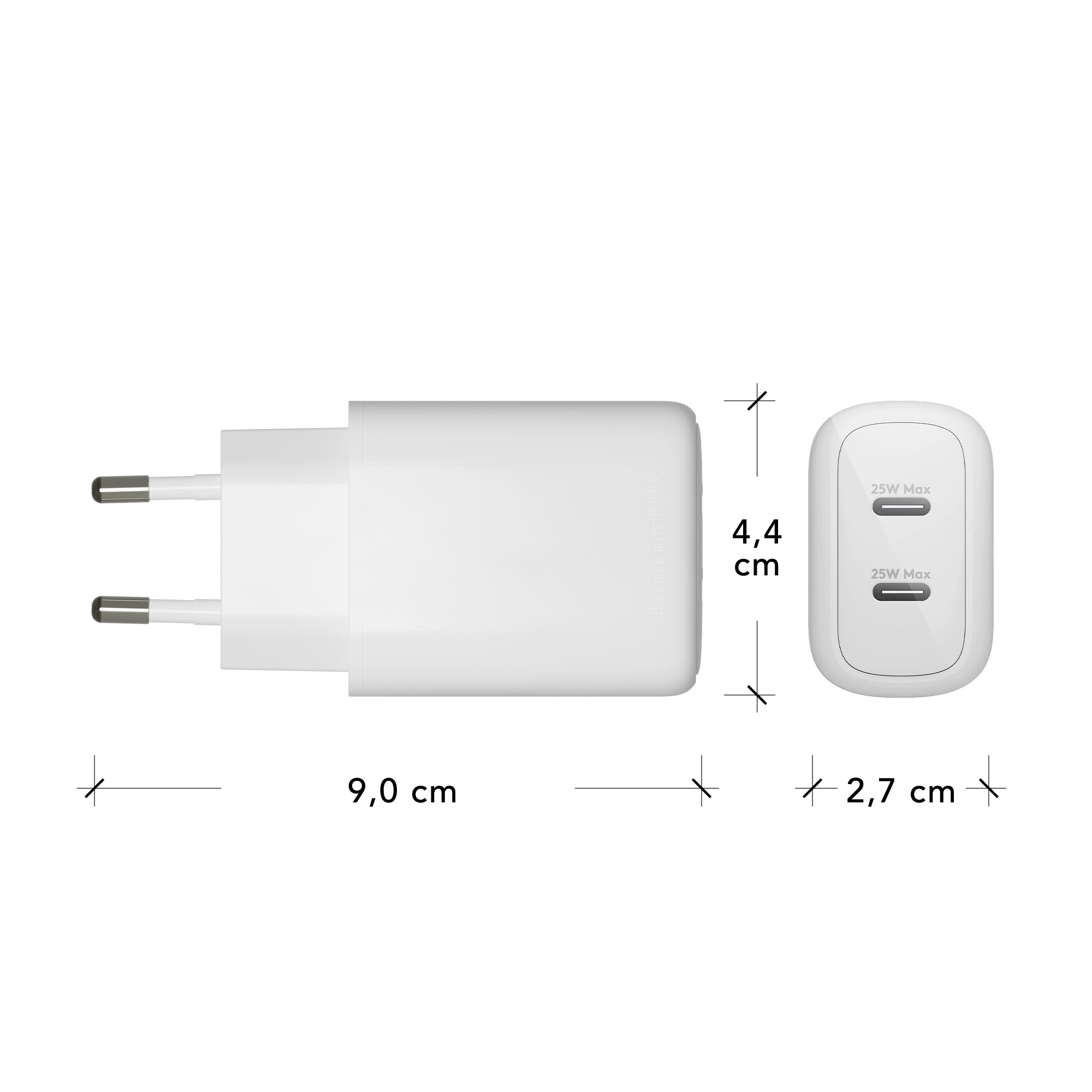 rechargeProEUWallCharger2xUSBC25WW