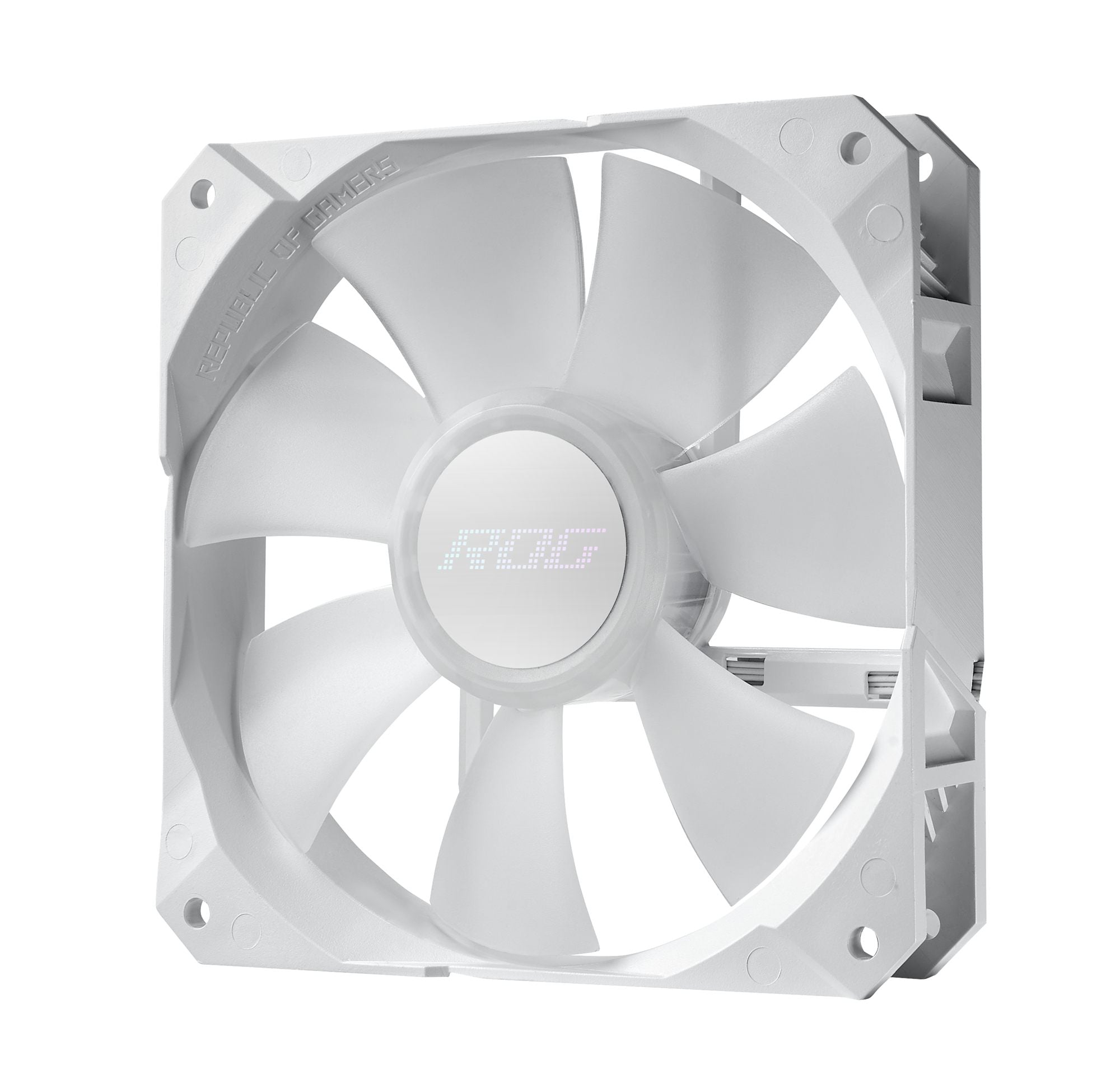 ASUS ROG Strix LC II 360 ARGB White Edition all-in-one liquid CPU cooler with Aura Sync