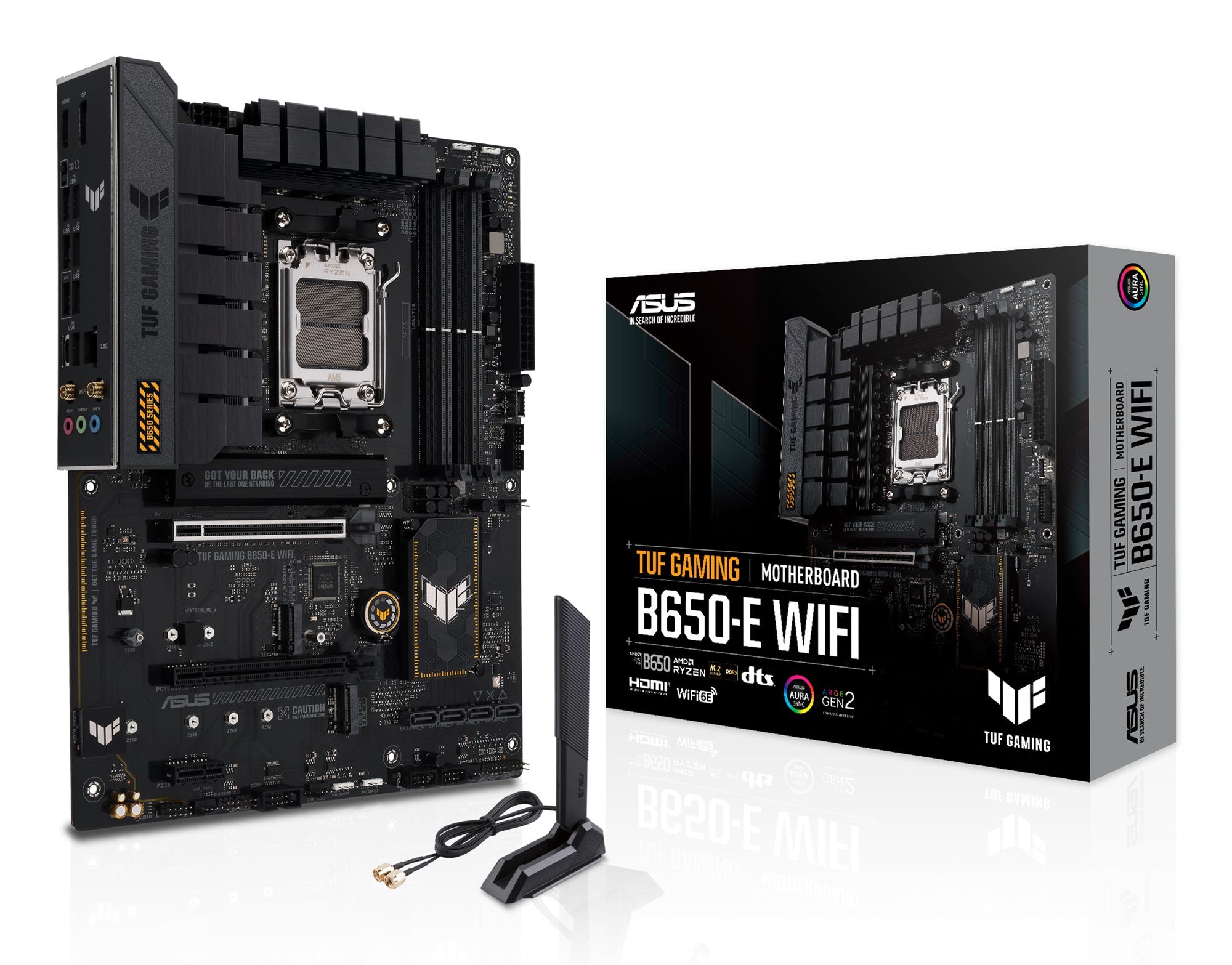ASUS TUF GAMING B650-E WIFI AM5 4xDDR5 ATX 4xSATA MB 1xHDMI 1xDP 3xM.2