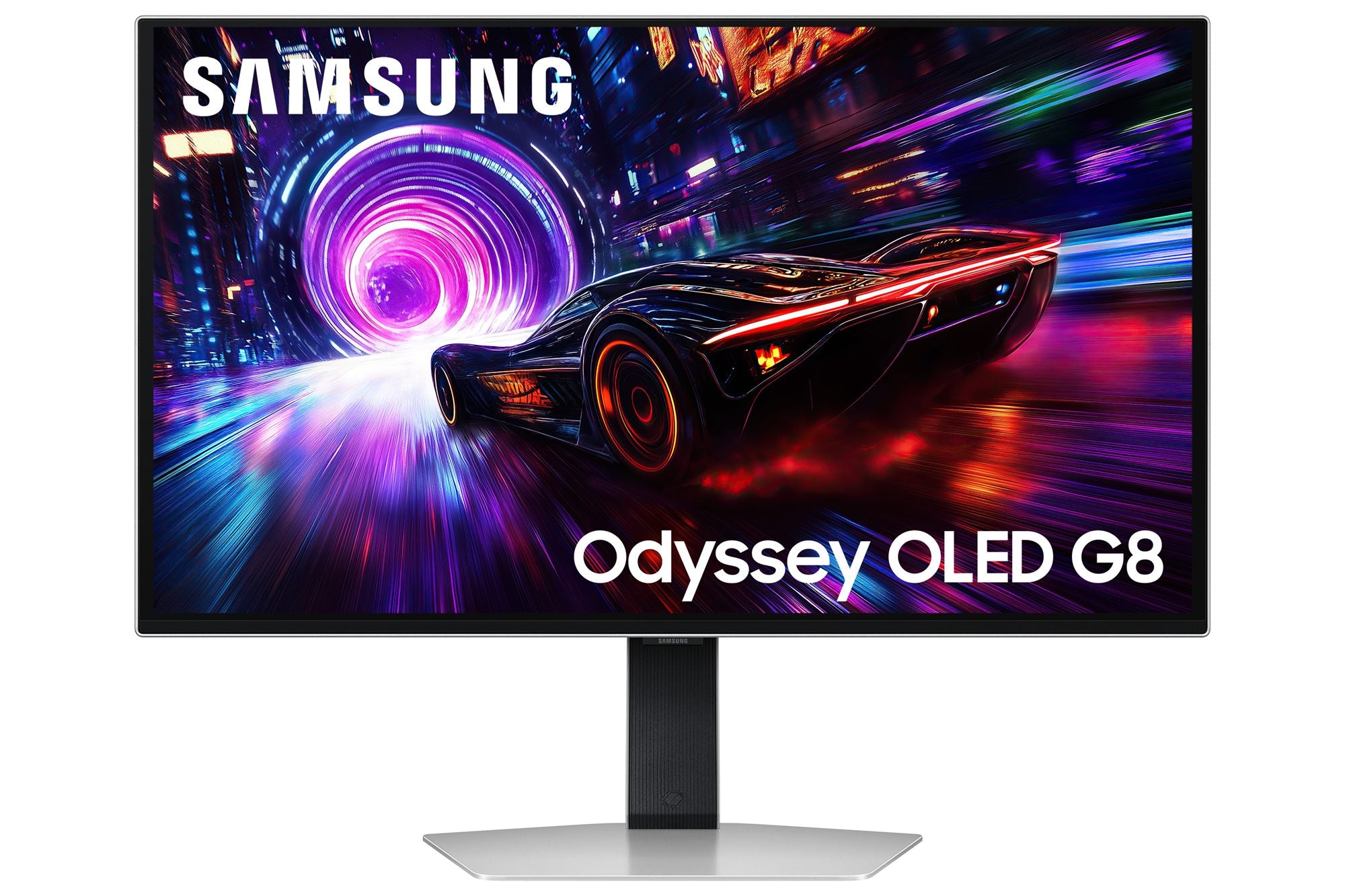 "Samsung G81SF écran plat de PC 68,6 cm (27"") 3840 x 2160 pixels 4K Ultra HD OLED Argent"