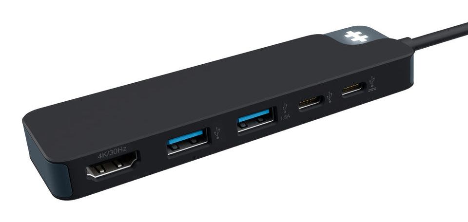 HyperDrive Flex 5 Port USB-C Hub Black