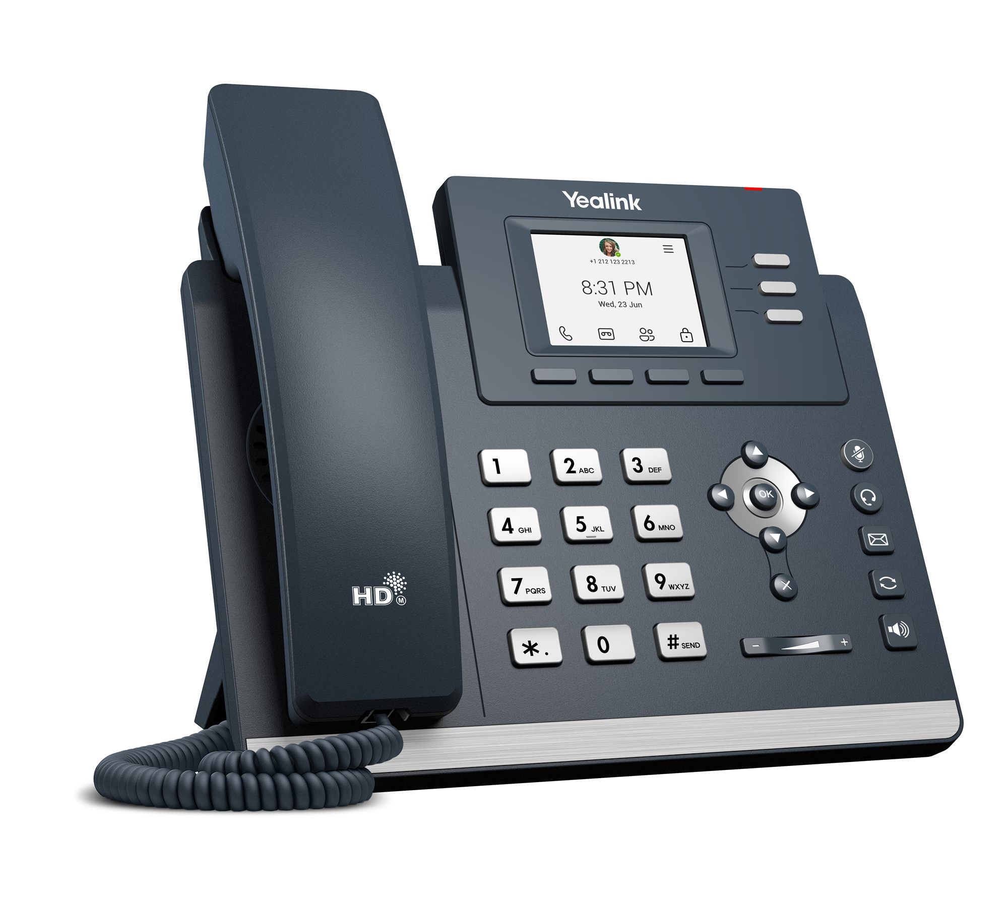 Yealink MP52 Microsoft Teams Edition téléphone fixe Gris