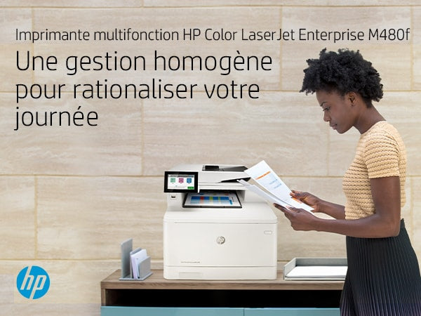 HP Color LaserJet Enterprise MFP M480f MFP colour laser A4 27ppm Copy 27ppm Print 300sheets USB LAN