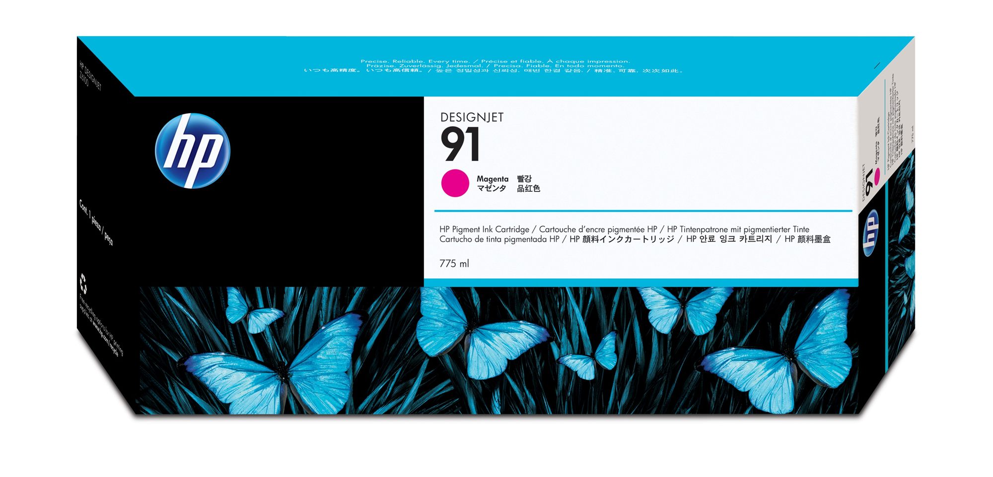 HP 91 Magenta Ink Cart/Vivera Ink