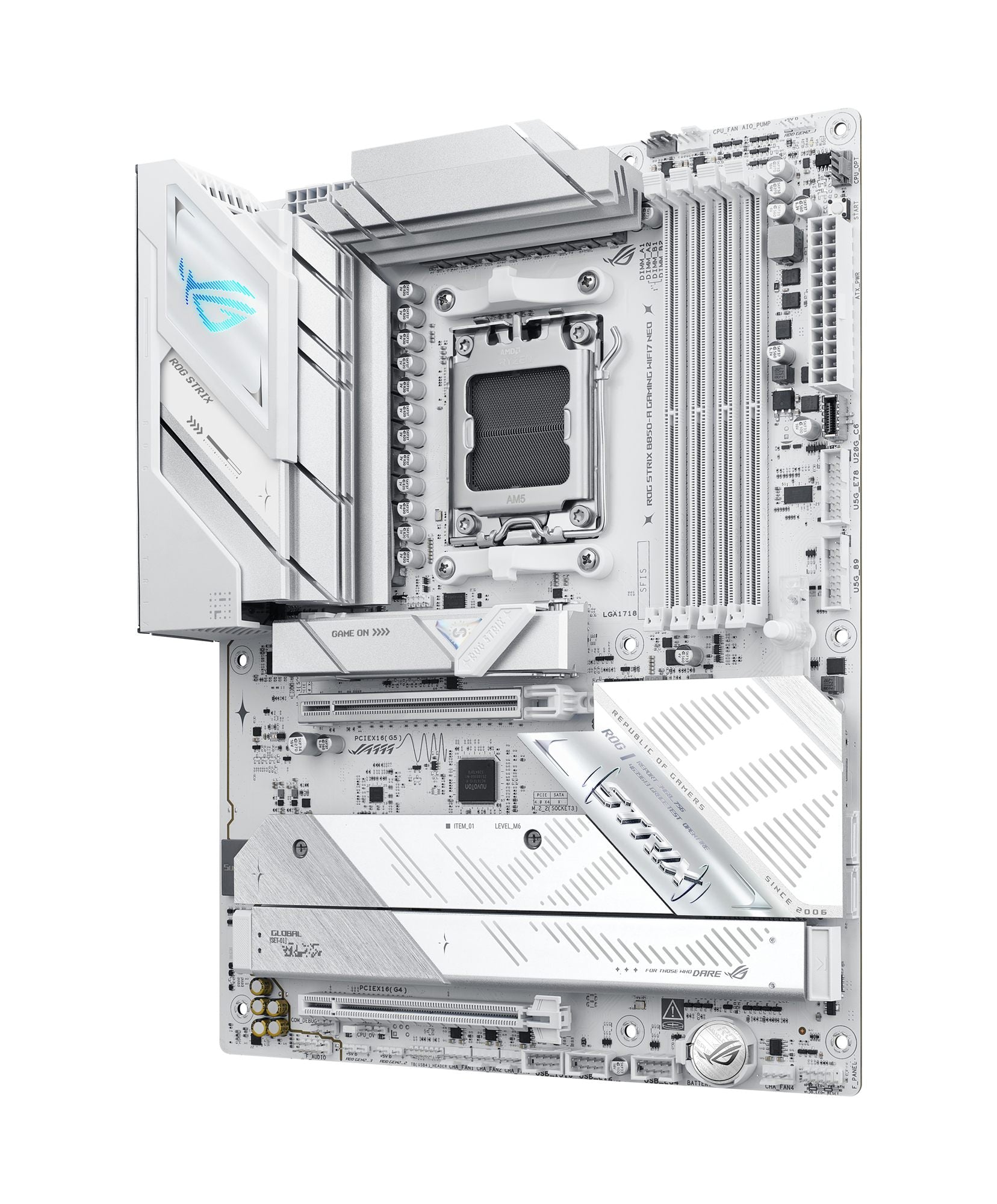 ASUS ROG STRIX B850-A GAMING WIFI7 NEO AMD ATX motherboard DDR5 PCIe 5.0 4xM.2