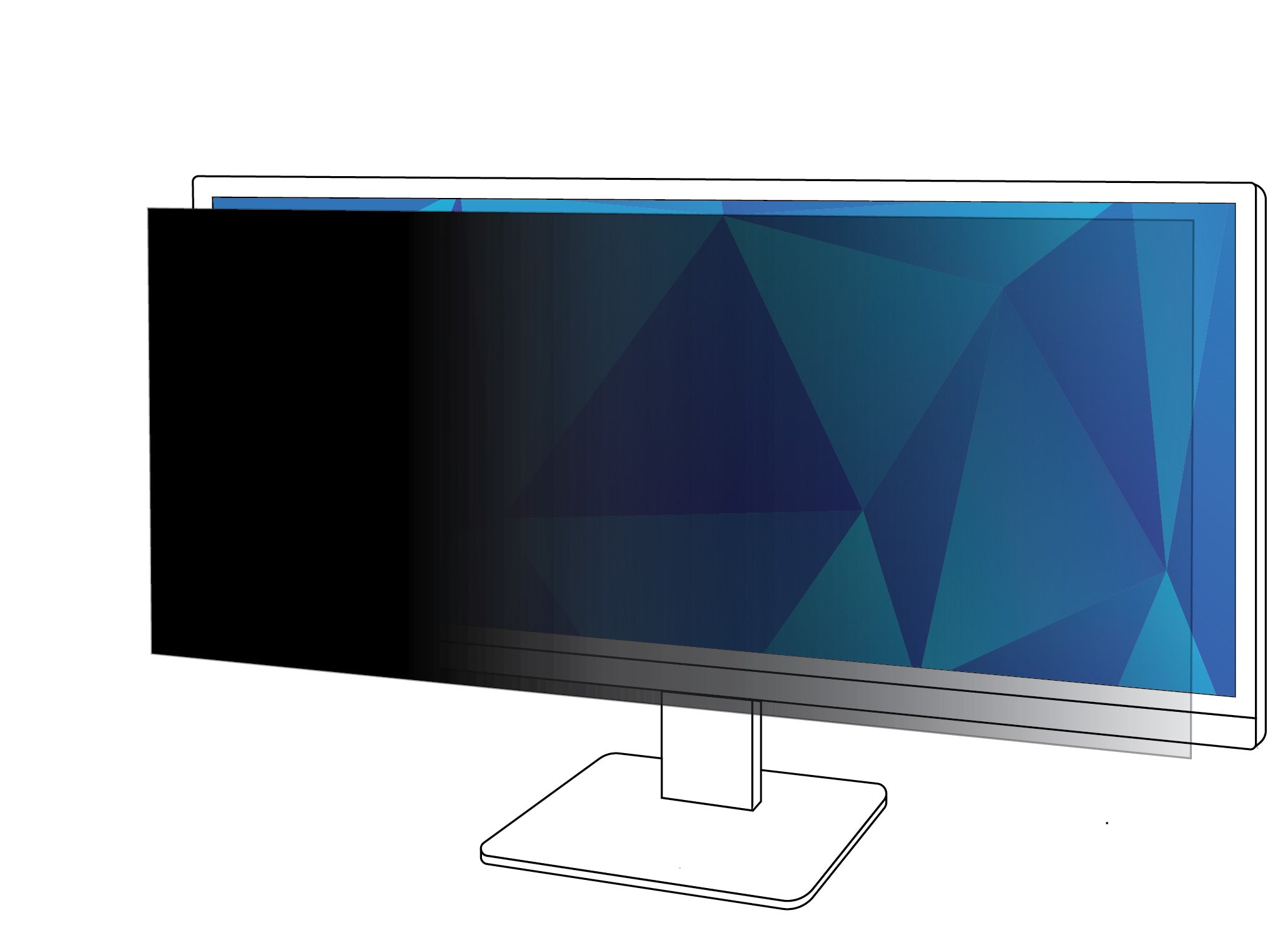 Filter 3M Privacy Monitor 38in/21:9