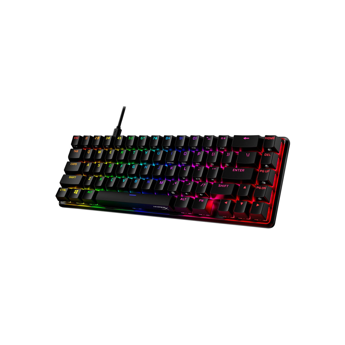 Clavier mécanique HyperX Alloy Origins 65 RGB - interrupteurs HX Red - QWERTY US INT
