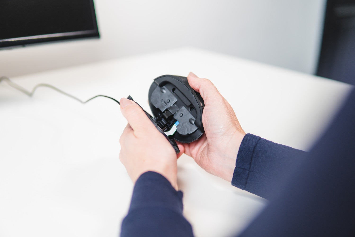 BAKKERELKHUISEN Souris Oyster Mouse sans fil