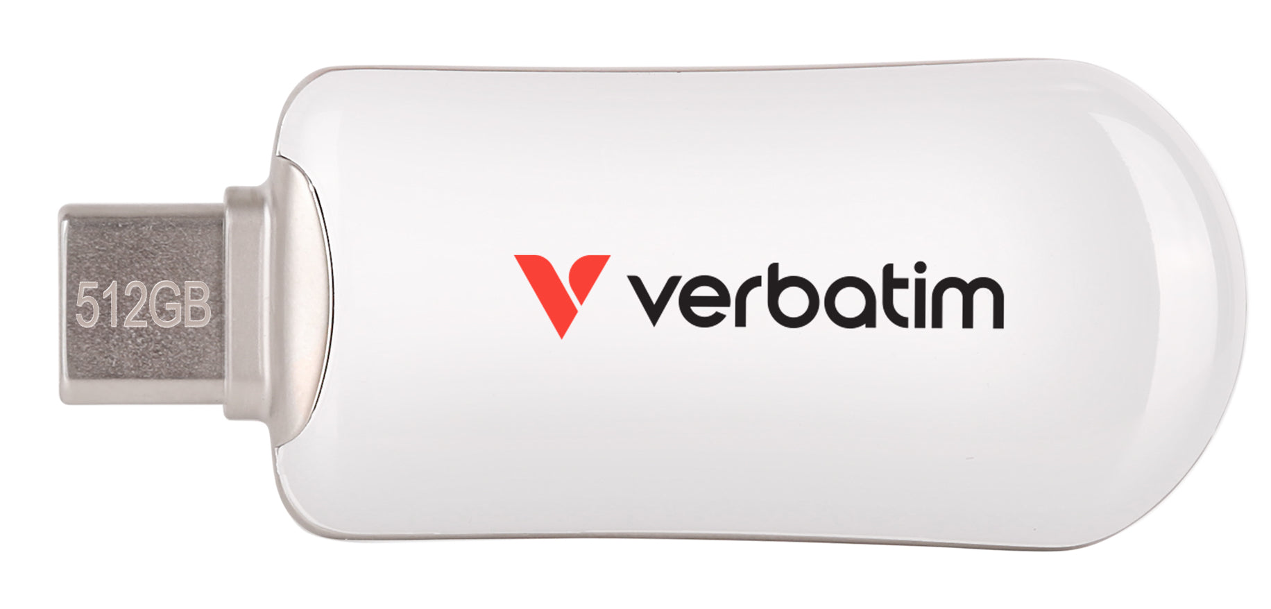 Plectra USB-C Flash Drive White 512GB